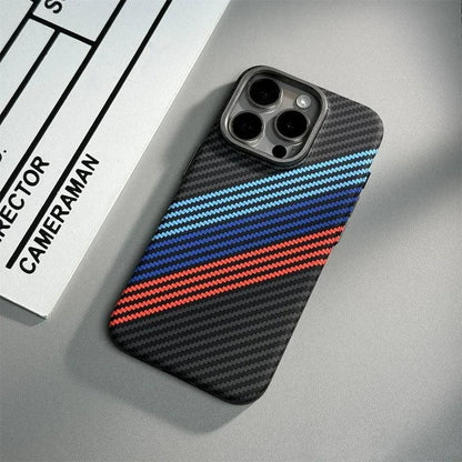 Carbon fiber texture Magsafe case for iphone - IDefend