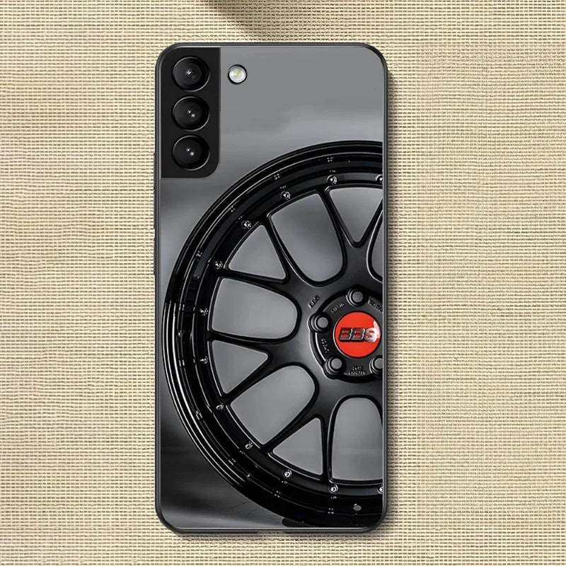 BBS Car Rim Wheel hub Phone Case for Samsung Galaxy - IDefend