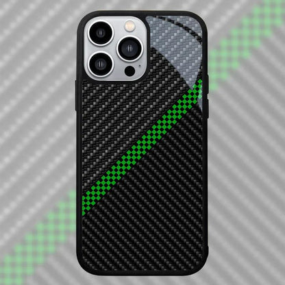 Carbon Fiber Pattern Slim Case For iPhone - IDefend