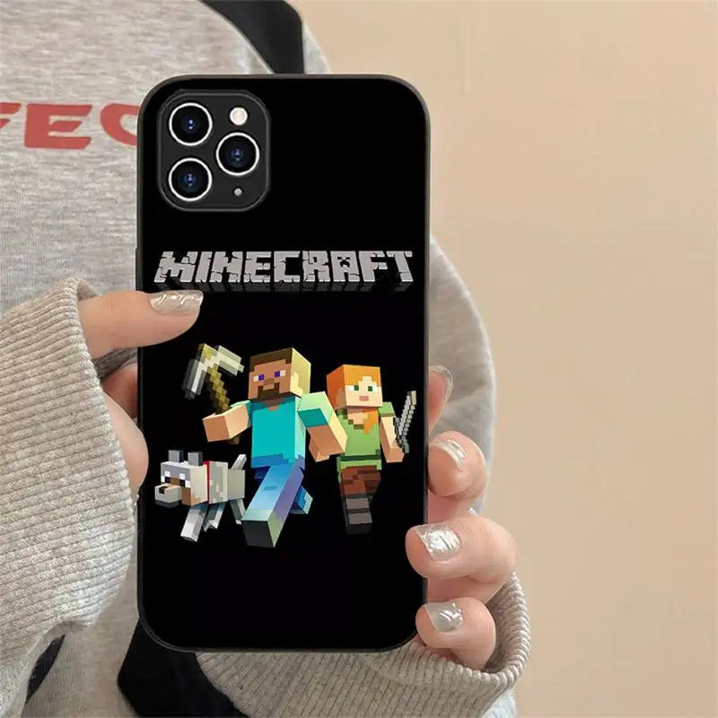 Game Mine And C-Crafts Phone Case For Iphone - IDefend