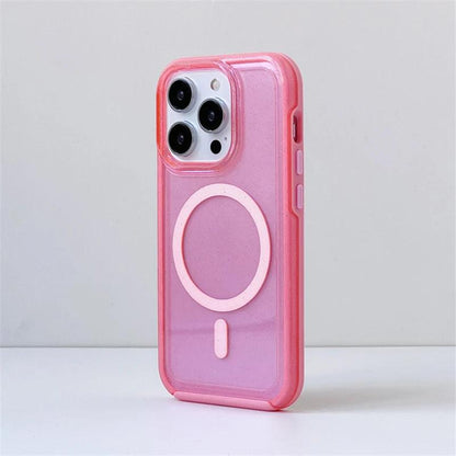 Fluorescent Glitter Magnetic Case for iPhone 0.1 - IDefend