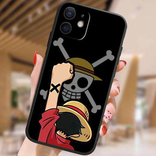 Ones Pieces Anime D-Luffy Phone Case For iPhone 0.4 - IDefend