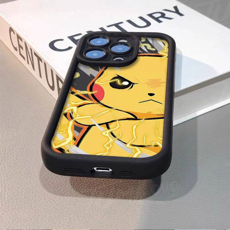 Soft Liquid Silicone Phone Case for iPhone