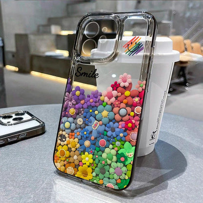 Colourful Funny Smile Phone Case For iPhone 1 - IDefend