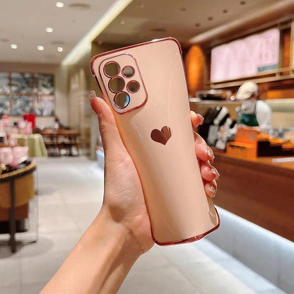 Love Heart Side Pattern Phone Case For Samsung Galaxy - IDefend