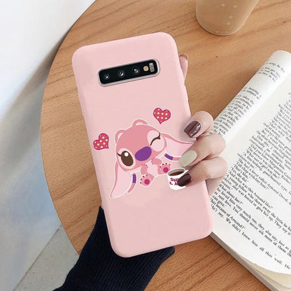 Samsung Galaxy S10 Cartoon Lilo Stitch Phone Case - IDefend