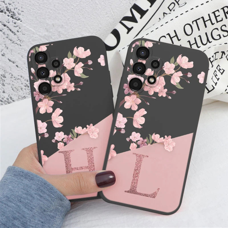 Pink Flower Case For Samsung Galaxy