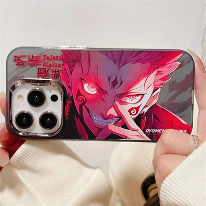 Jujutsu Satoru Gojo Kaisen Aurora Clear Phone Case For iPhone - IDefend
