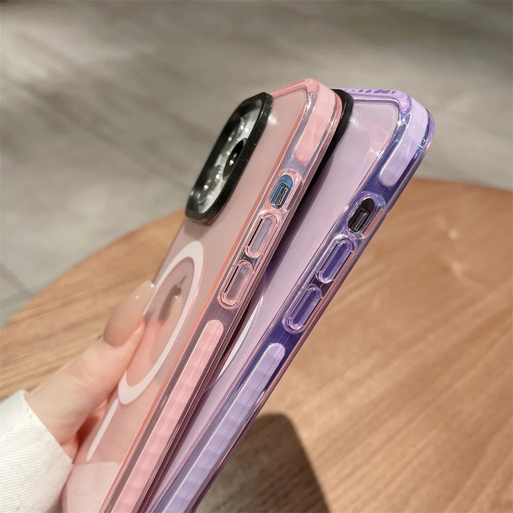 Transparent Bumper Case For iPhone