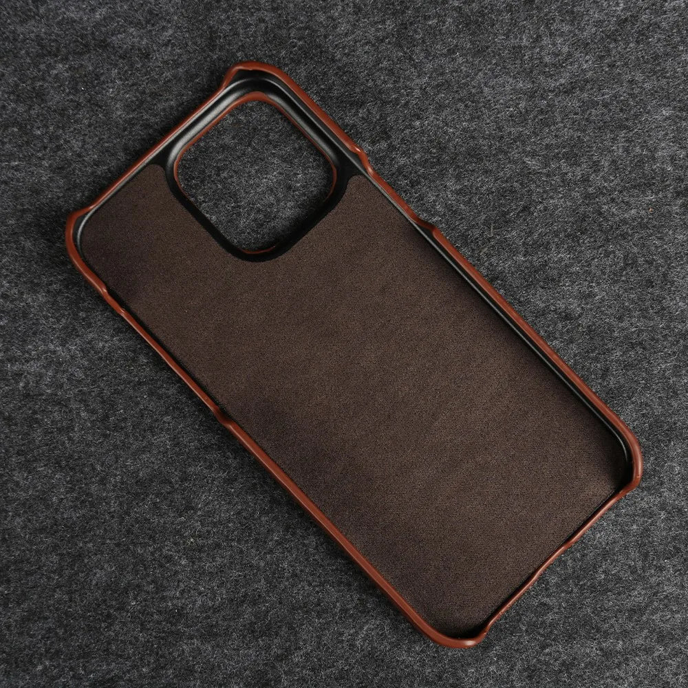 Business Genuine Leather Case for iPhone