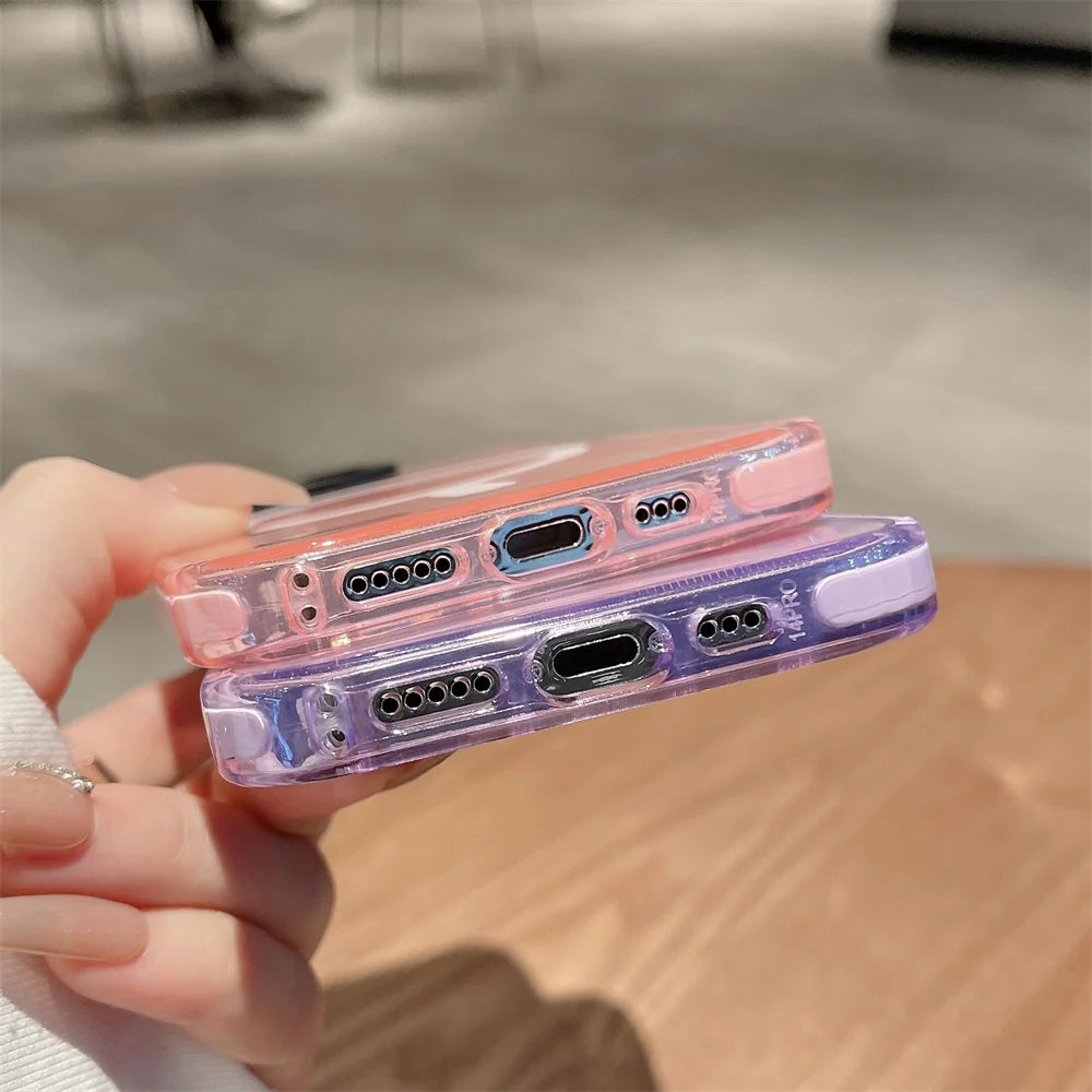 Transparent Bumper Case For iPhone