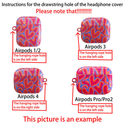 Film Soft Case Cool and Cute Suitable For AirPods 4 3 2 1 Pro2 Pro Headphone Cover Protective Cover