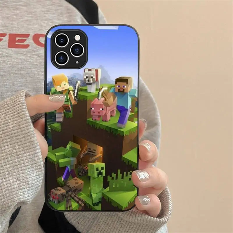 Game Mine And C-Crafts Phone Case For Iphone - IDefend