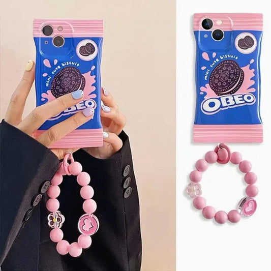 Strawberry Flavored Biscuit Phone Case For iPhone - IDefend