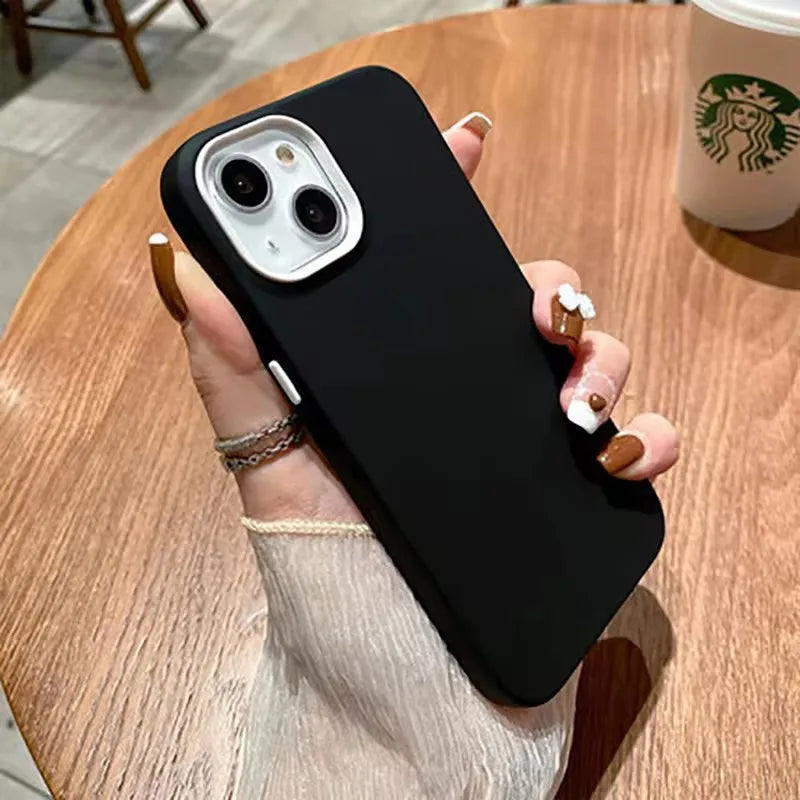 Luxury 3 in 1 Solid Color Detachable Case For iPhone 0.1