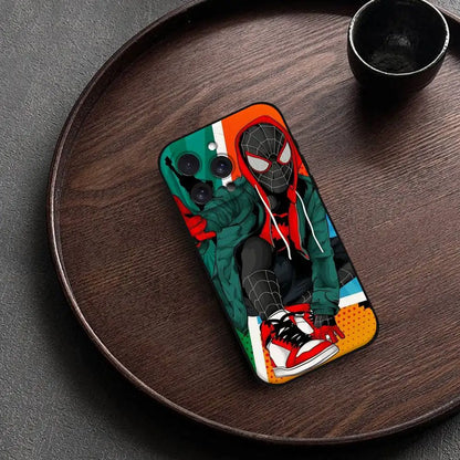 M-Marvel S-Spider-Man Phone Case For IPhone 17 15 Pro Max 14 Pro 12 11 13 Mini X XR XS 16 Plus SE Back Cover