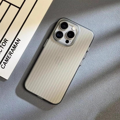 Luxury Natural Titanium PC Phone Case For iPhone - IDefend