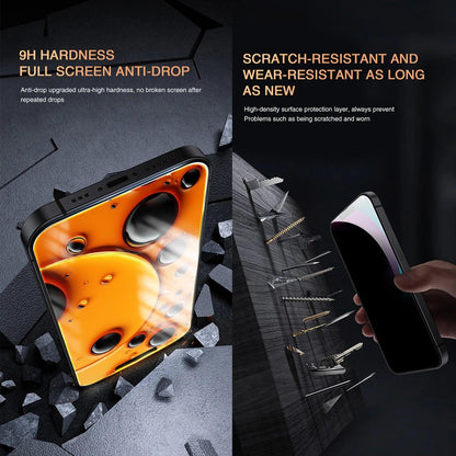Privacy Screen Protector For Vivo Anti-Spy Glass 4Pcs - IDefend