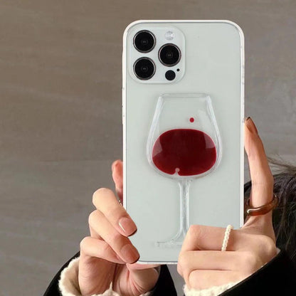 DIY Liquid Quicksand Dynamic Clear Phone Case For iPhone - IDefend