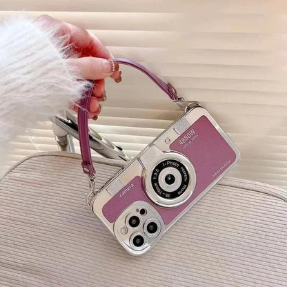 Creative Luxury 3D Retro Camera Phone Case for Iphone - IDefend