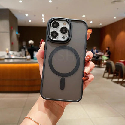Luxury Magnetic For Magsafe Wireless Charge Phone Case For iPhone 0.2 - IDefend