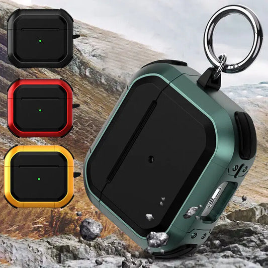 Armor Protective Case For AirPods Pro 2nd Generation AirPods 4 3rd 3 2 1st Gen Cover Accessories Shockproof Coque Capa Funda