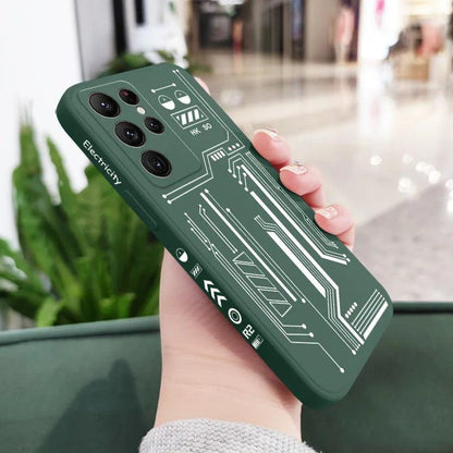 Electronic Lines Phone Case For Samsung Galaxy 0.2 - IDefend