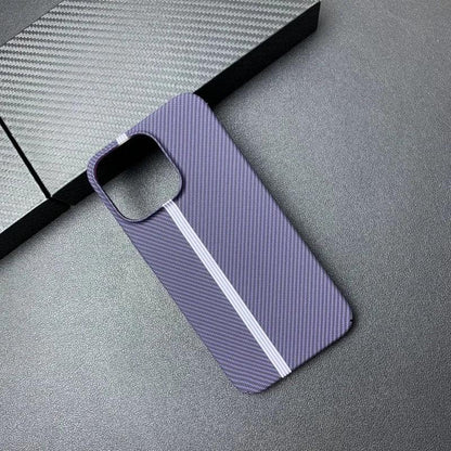 Double Color carbon fibre silicone phone case for iphone - IDefend