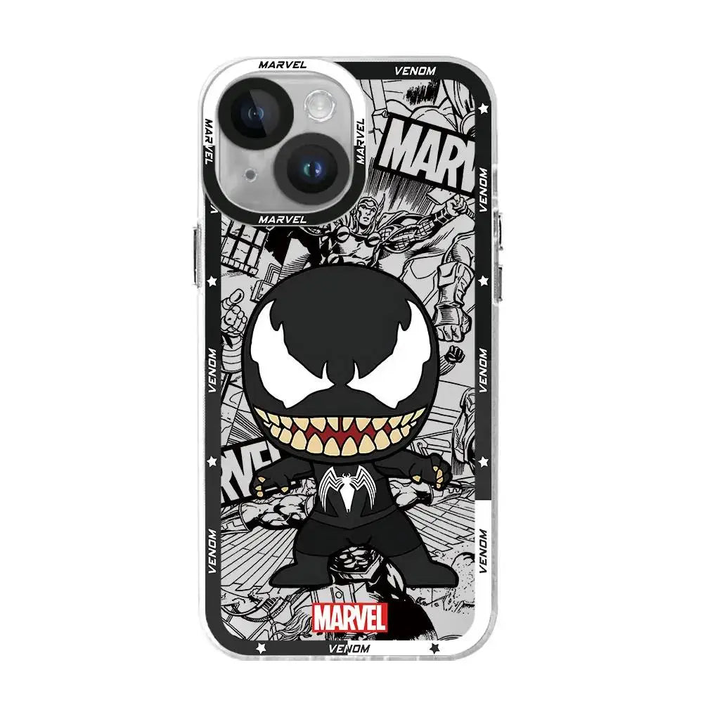 M-Marvel Venom Spider-Man Phone Casing For VIVO V40 Y27 V30E Y28 Y36 Y16 Y76 Y30 V29E Y21 Y33S Y22S V27 Y20 Y15S Y75 Case