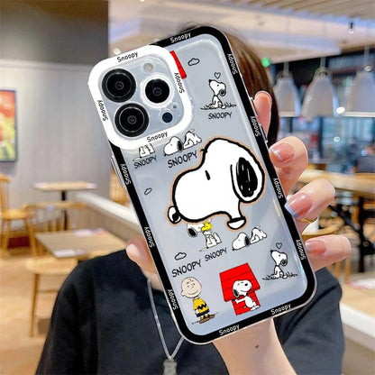 Cute CharlieS Browns And Snoopys Phone Case For iPhone 0.1 - IDefend