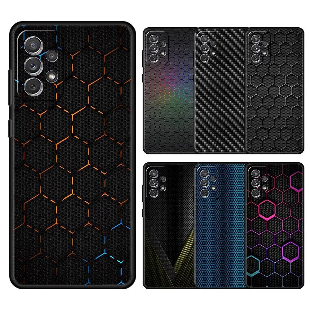 Carbon Fiber Design Case For Samsung Galaxy