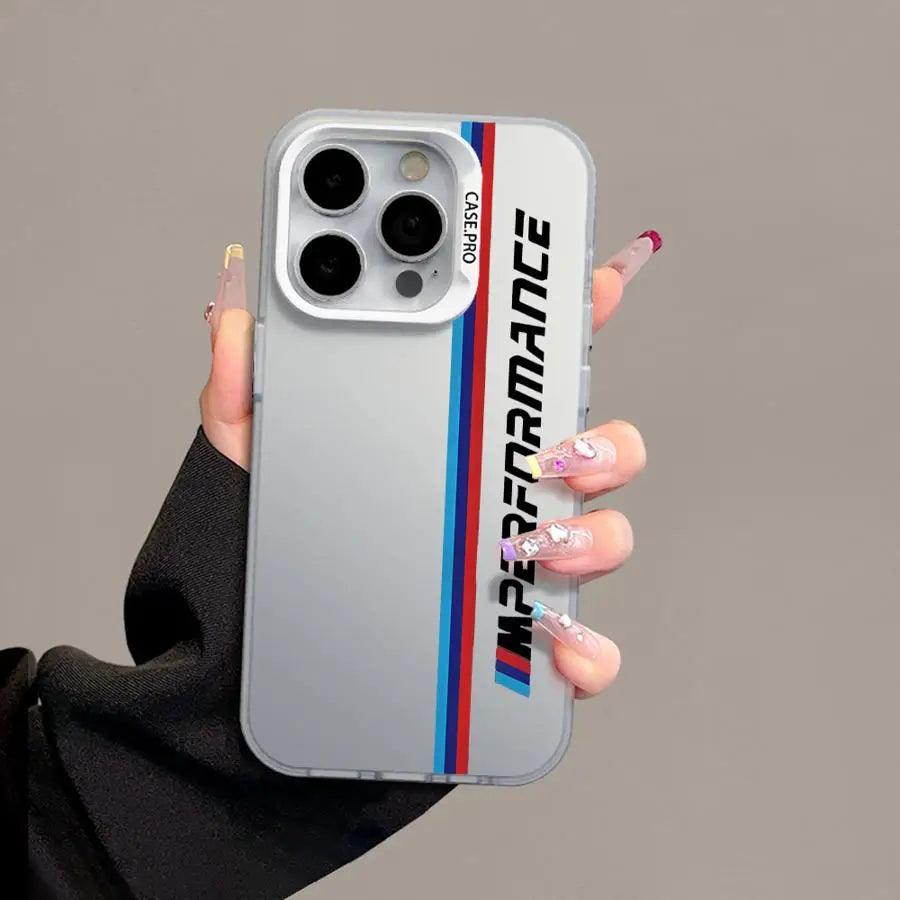 Sports Power-W Car Logo Cover Phone Case for iPhone