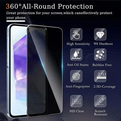Privacy Screen Protector For Vivo Anti-Spy Glass 4Pcs - IDefend