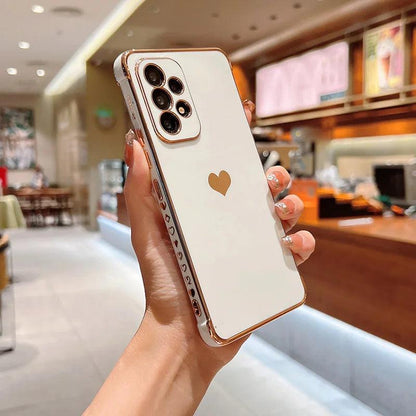 Love Heart Side Pattern Phone Case For Samsung Galaxy - IDefend