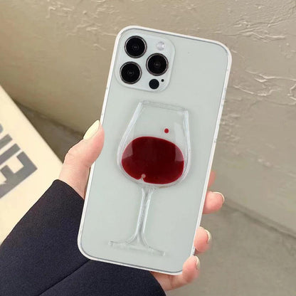 DIY Liquid Quicksand Dynamic Clear Phone Case For iPhone - IDefend