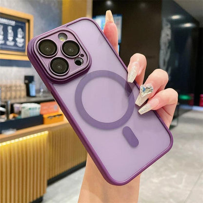 Luxury For Magsafe Magnetic Wireless Charging Case For iPhone 0.1 - IDefend