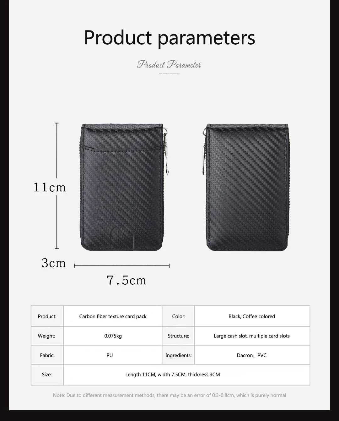 Car Driving Documents ID Card Holder Purse Wallet Case for Dodge SXT DART Challenger RAM 1500 Charger Avengr Auto Accessories
