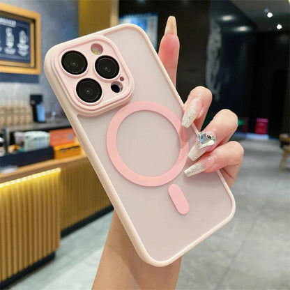 Luxury For Magsafe Magnetic Wireless Charging Case For iPhone 0.1 - IDefend