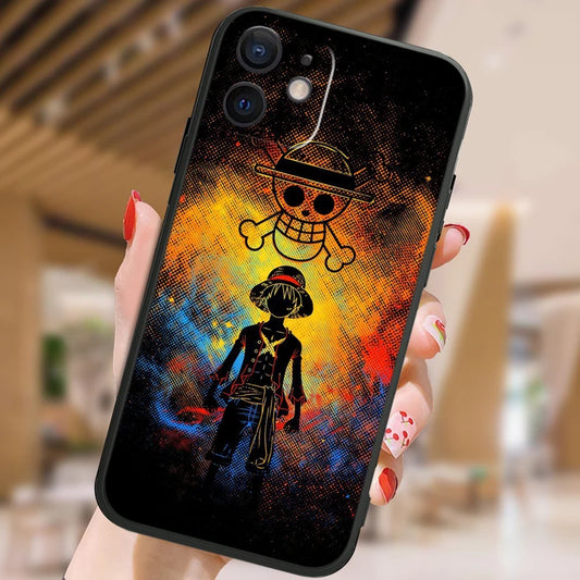 Ones Pieces Anime D-Luffy Phone Case For iPhone 0.8 - IDefend