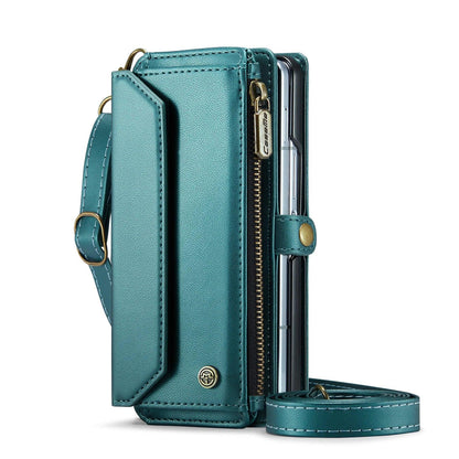Leather Mobile Phone Case,Card Holder,Crossbody,Protective Cover,Suitable for Samsung Galaxy Z Fold - IDefend