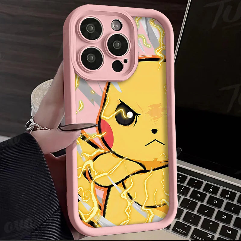 Soft Liquid Silicone Phone Case for iPhone