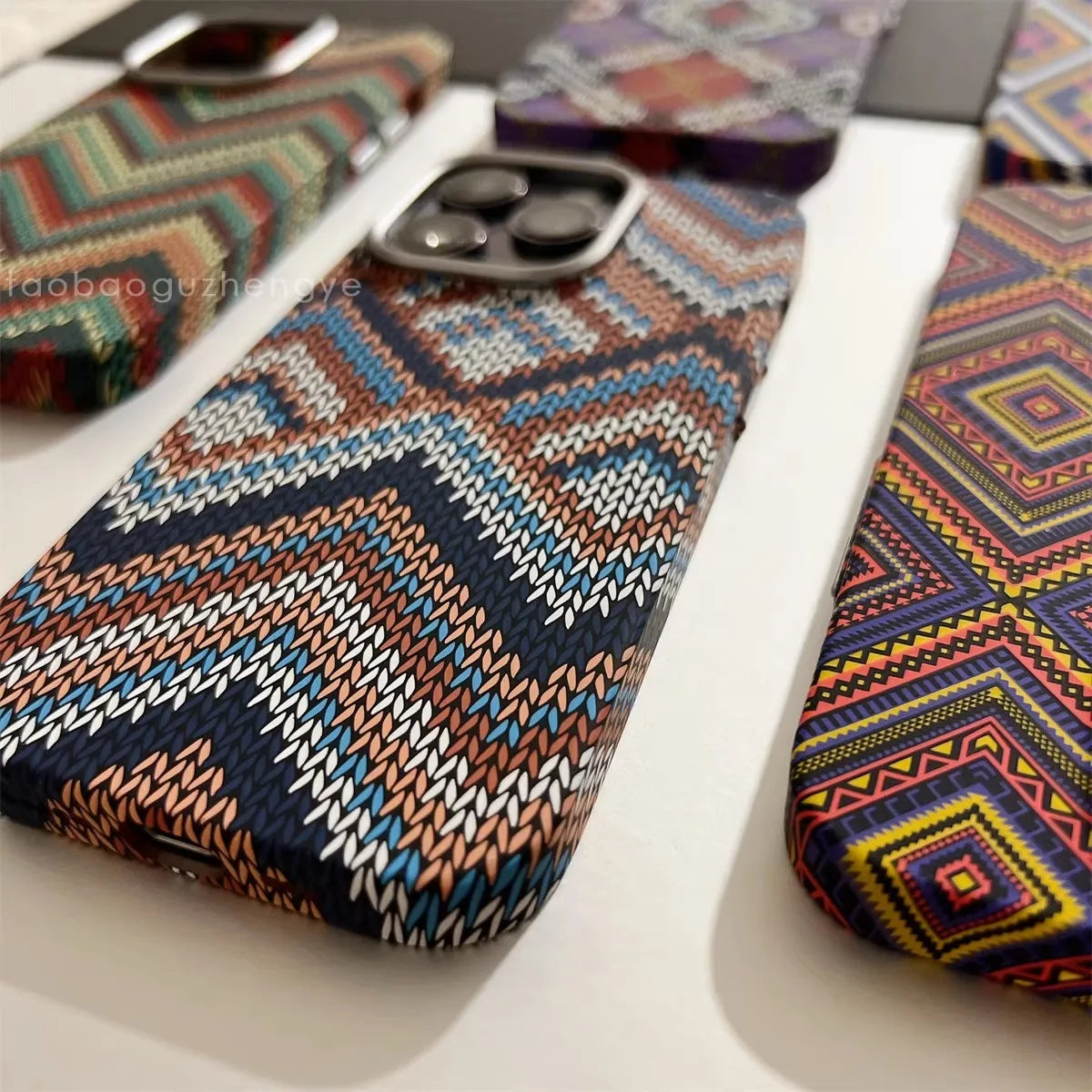 High-end Carbon Fiber Braided Texture Phone Case - IDefend