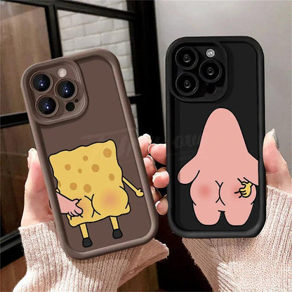 SpongeBobs Pinch Butt ﻿Phone Case for iPhone - IDefend