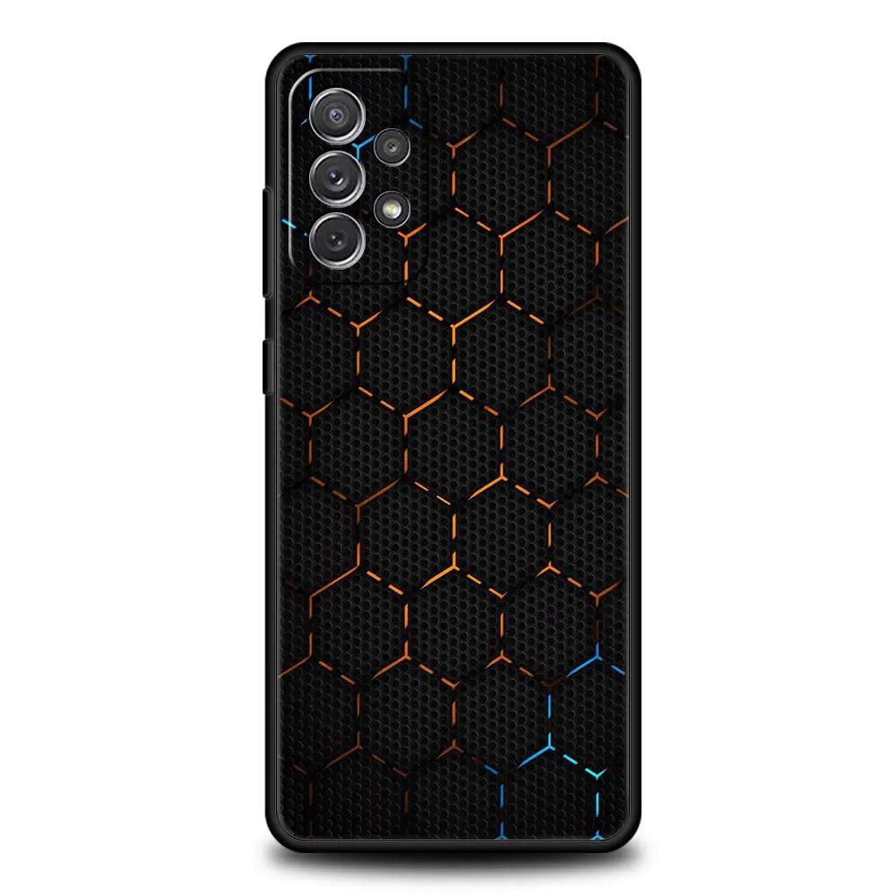 Carbon Fiber Design Case For Samsung Galaxy