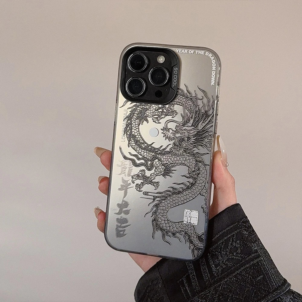 Oriental Style Happy Chinese New Year 2024 Dragon For iPhone