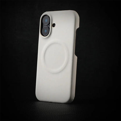 Business Sheepskin Leather Magnetic Phone Case For iPhone - IDefend
