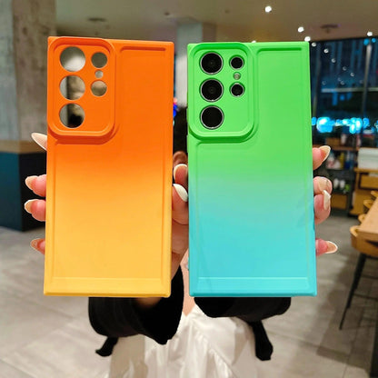 Liquid Silicone Gradient Case For Samsung 0.1 - IDefend