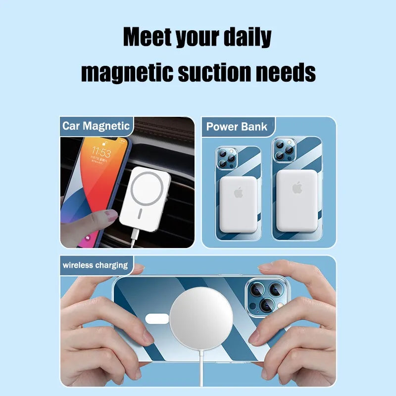 Magnetic Wireless Charging Case For iPhone - IDefend