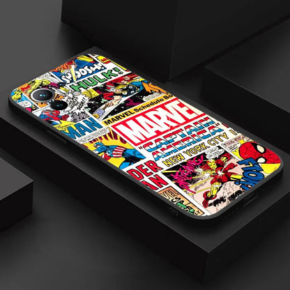 Avengers Endgame Heroes Marvel Phone Case For Xiaomi 14T 13T 12T 11T 10 14 Pro 12 Mi 11 Lite Poco X3 X4 X5 X6 M5 F5 F6 Pro Cover