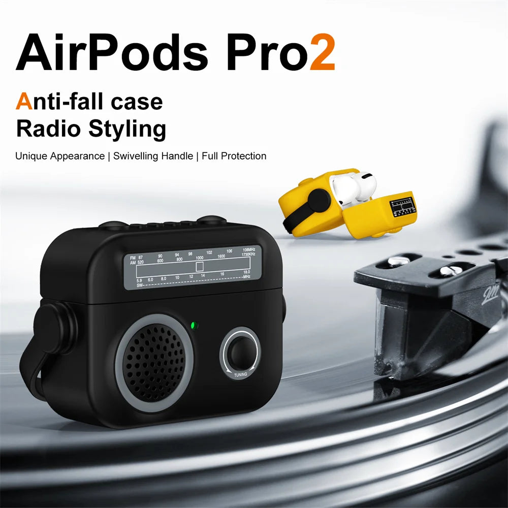 Earphone Case for AirPods 4 Gen Pro 2 Headphone Protective Cover for AirPods 3 Generation Shockproof Anti-fall Protector Sleeve